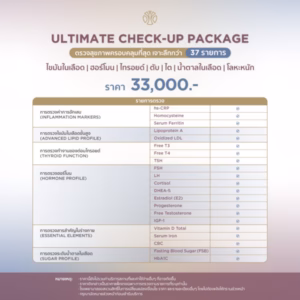 Ultimate Check-Up Package