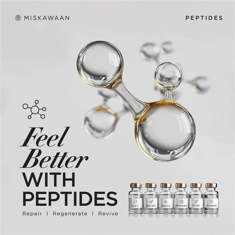 Peptide Square online ads Miskawaan Health Group